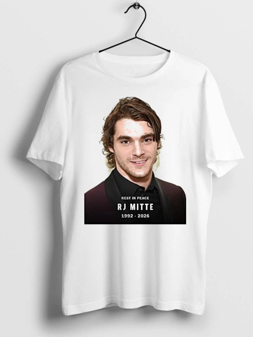 Rest In Peace Rj Mitte 1992 2026 T-Shirt